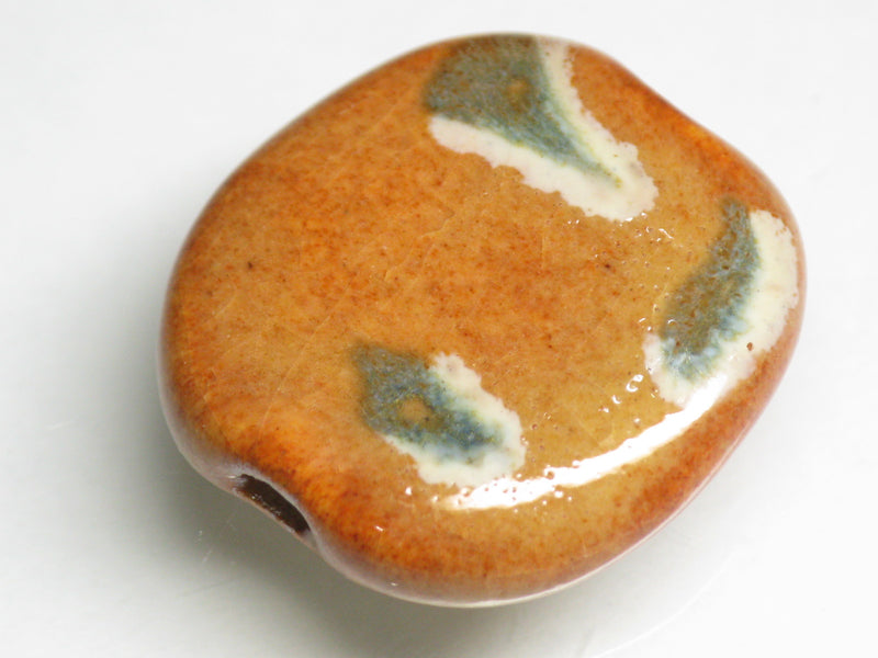 TOKO-BEADS KZ012-72 Kenyan ceramic bead 21~23mm KZ012-72 ケニアセラミックビーズ 21~23mmKazuri カズリビーズ Asian bead & African bead  Handmade,Lampeork,bead,asia,india,ethnic,parts,accessory,beads とんぼ玉,ビーズ,トンボ玉,アジア,インド,エスニック,手作り,パーツ,アクセサリー