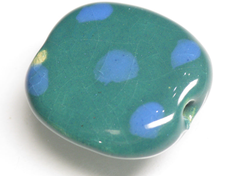 TOKO-BEADS KZ012-74 Kenyan ceramic bead 21~23mm KZ012-74 Kazuri ケニアセラミックビーズ 21~23mm Asian bead & African bead  Handmade,Lampeork,bead,asia,india,ethnic,parts,accessory,beads とんぼ玉,ビーズ,トンボ玉,アジア,インド,エスニック,手作り,パーツ,アクセサリー