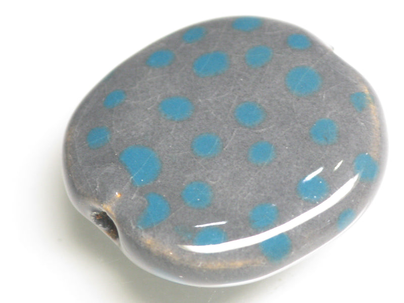 TOKO-BEADS KZ012-77 Kenyan ceramic bead 21~23mm KZ012-77 ケニアセラミックビーズ 21~23mmKazuri カズリビーズ Asian bead & African bead  Handmade,Lampeork,bead,asia,india,ethnic,parts,accessory,beads とんぼ玉,ビーズ,トンボ玉,アジア,インド,エスニック,手作り,パーツ,アクセサリー