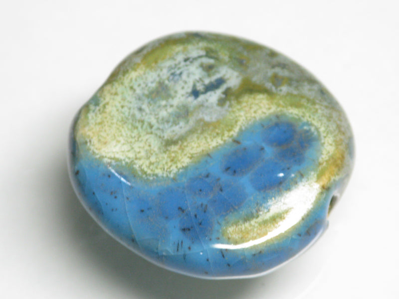 TOKO-BEADS KZ013-32 Kenyan ceramic bead 21~23mm KZ013-32 ケニアセラミックビーズ 21~23mmKazuri カズリビーズ Asian bead & African bead  Handmade,Lampeork,bead,asia,india,ethnic,parts,accessory,beads とんぼ玉,ビーズ,トンボ玉,アジア,インド,エスニック,手作り,パーツ,アクセサリー