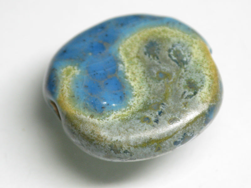 TOKO-BEADS KZ013-32 Kenyan ceramic bead 21~23mm KZ013-32 ケニアセラミックビーズ 21~23mmKazuri カズリビーズ Asian bead & African bead  Handmade,Lampeork,bead,asia,india,ethnic,parts,accessory,beads とんぼ玉,ビーズ,トンボ玉,アジア,インド,エスニック,手作り,パーツ,アクセサリー