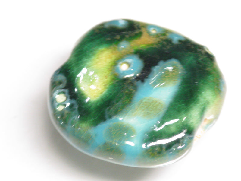 TOKO-BEADS KZ013-51 Kenyan ceramic bead 21~23mm KZ013-51 ケニアセラミックビーズ 21~23mmKazuri カズリビーズ Asian bead & African bead  Handmade,Lampeork,bead,asia,india,ethnic,parts,accessory,beads とんぼ玉,ビーズ,トンボ玉,アジア,インド,エスニック,手作り,パーツ,アクセサリー