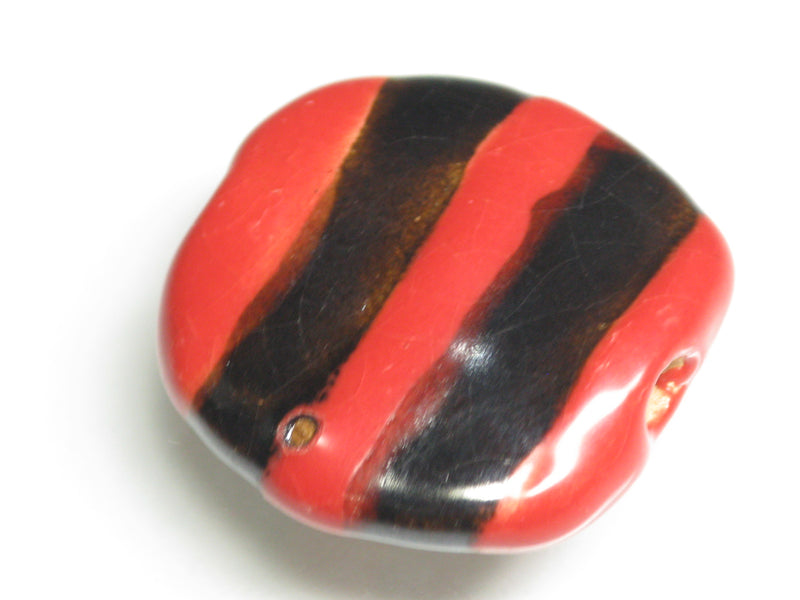 TOKO-BEADS KZ013-74 Kenyan ceramic bead 21~23mm KZ013-74 ケニアセラミックビーズ 21~23mmKazuri カズリビーズ Asian bead & African bead  Handmade,Lampeork,bead,asia,india,ethnic,parts,accessory,beads とんぼ玉,ビーズ,トンボ玉,アジア,インド,エスニック,手作り,パーツ,アクセサリー