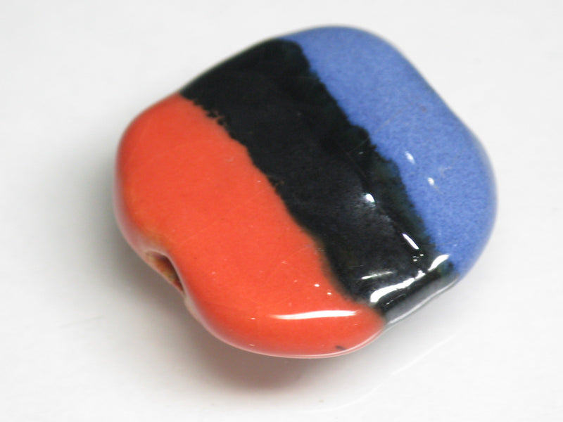 TOKO-BEADS KZ013-75 Kenyan ceramic bead 21~23mm KZ013-75 ケニアセラミックビーズ 21~23mmKazuri カズリビーズ Asian bead & African bead  Handmade,Lampeork,bead,asia,india,ethnic,parts,accessory,beads とんぼ玉,ビーズ,トンボ玉,アジア,インド,エスニック,手作り,パーツ,アクセサリー