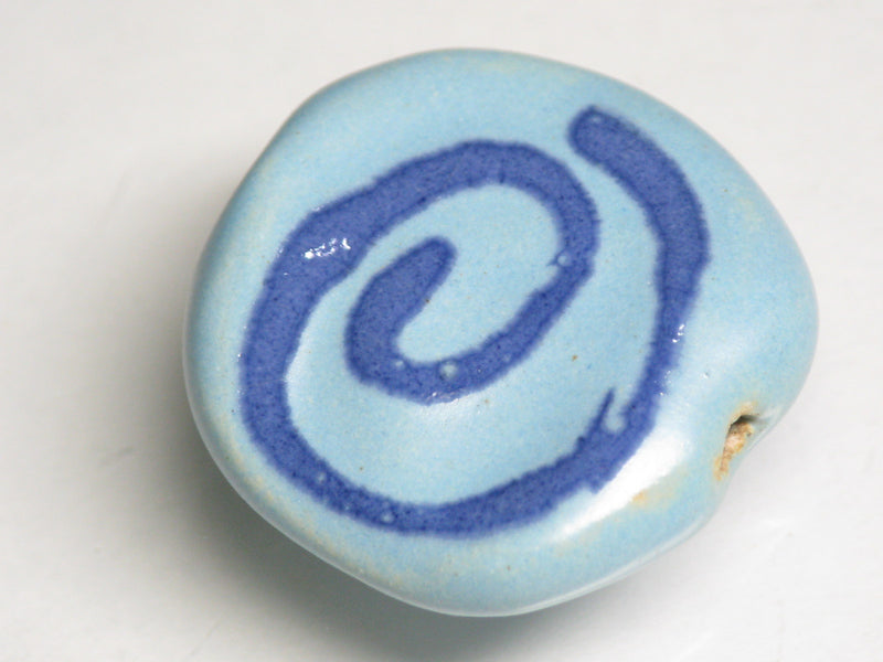 TOKO-BEADS KZ013-96 Kenyan ceramic bead 21~23mm KZ013-96 ケニアセラミックビーズ 21~23mmKazuri カズリビーズ Asian bead & African bead  Handmade,Lampeork,bead,asia,india,ethnic,parts,accessory,beads とんぼ玉,ビーズ,トンボ玉,アジア,インド,エスニック,手作り,パーツ,アクセサリー
