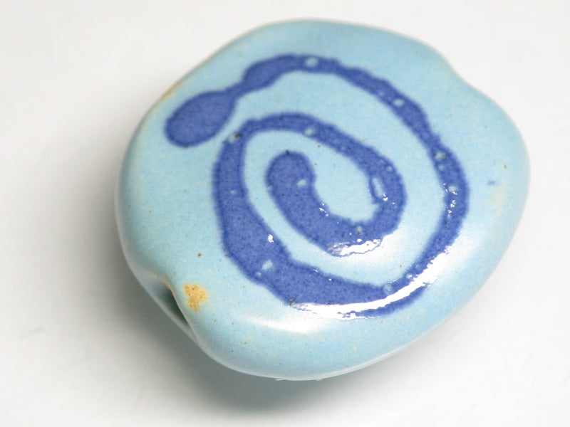 TOKO-BEADS KZ013-96 Kenyan ceramic bead 21~23mm KZ013-96 ケニアセラミックビーズ 21~23mmKazuri カズリビーズ Asian bead & African bead  Handmade,Lampeork,bead,asia,india,ethnic,parts,accessory,beads とんぼ玉,ビーズ,トンボ玉,アジア,インド,エスニック,手作り,パーツ,アクセサリー
