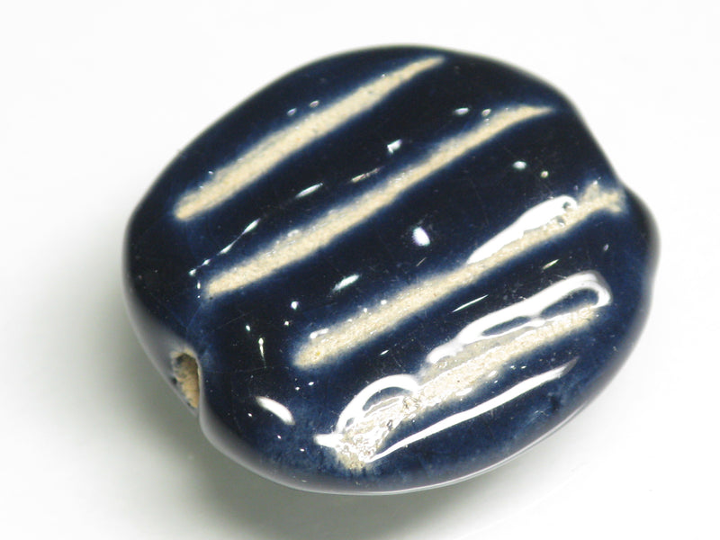 TOKO-BEADS KZ014-02 Kenyan ceramic bead 21~23mm KZ014-02 ケニアセラミックビーズ 21~23mm Asian bead & African bead  Handmade,Lampeork,bead,asia,india,ethnic,parts,accessory,beads とんぼ玉,ビーズ,トンボ玉,アジア,インド,エスニック,手作り,パーツ,アクセサリー