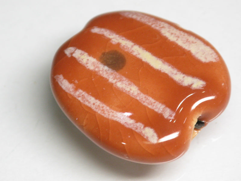 TOKO-BEADS KZ014-10 Kenyan ceramic bead 21~23mm KZ014-10 Kazuri ケニアセラミックビーズ 21~23mm Asian bead & African bead  Handmade,Lampeork,bead,asia,india,ethnic,parts,accessory,beads とんぼ玉,ビーズ,トンボ玉,アジア,インド,エスニック,手作り,パーツ,アクセサリー