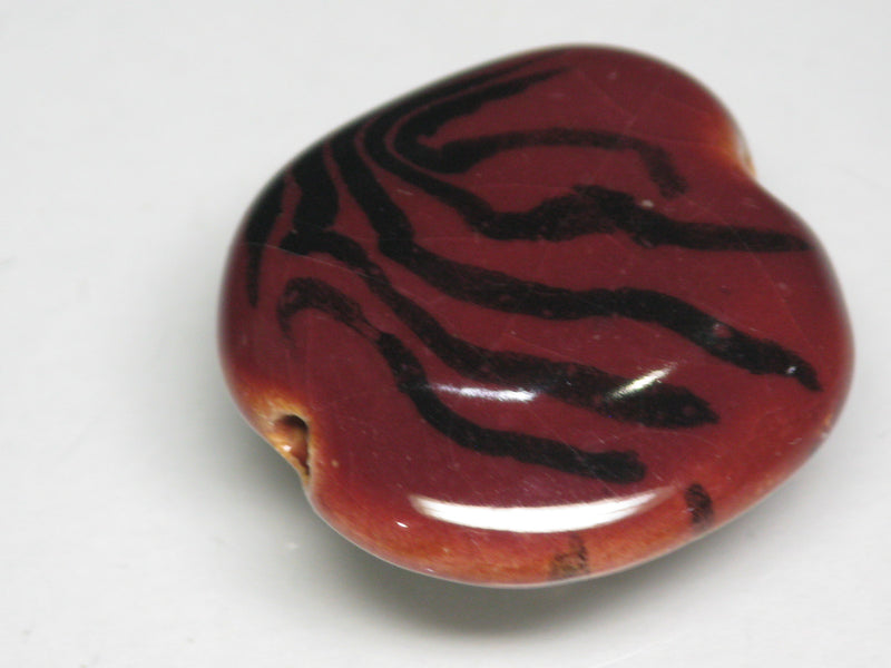 TOKO-BEADS KZ014-54 Kenyan ceramic bead 21~23mm KZ014-54 ケニアセラミックビーズ 21~23mm Asian bead & African bead  Handmade,Lampeork,bead,asia,india,ethnic,parts,accessory,beads とんぼ玉,ビーズ,トンボ玉,アジア,インド,エスニック,手作り,パーツ,アクセサリー