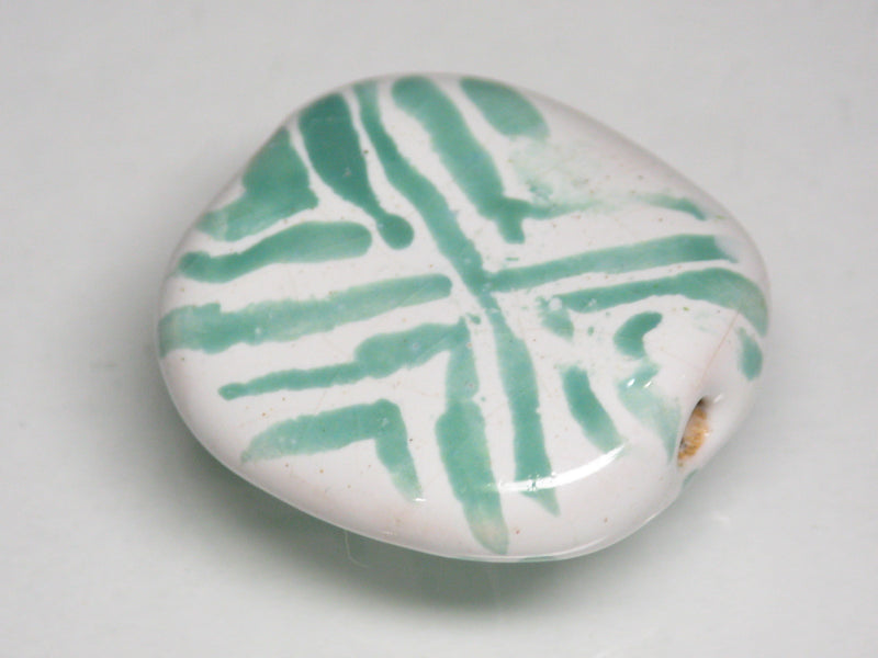 TOKO-BEADS KZ014-55 Kenyan ceramic bead 21~23mm KZ014-55 ケニアセラミックビーズ 21~23mmKazuri カズリビーズ Asian bead & African bead  Handmade,Lampeork,bead,asia,india,ethnic,parts,accessory,beads とんぼ玉,ビーズ,トンボ玉,アジア,インド,エスニック,手作り,パーツ,アクセサリー