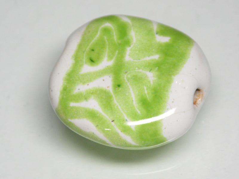 TOKO-BEADS KZ014-80 Kenyan ceramic bead 21~23mm KZ014-80 Kazuri ケニアセラミックビーズ 21~23mm Asian bead & African bead  Handmade,Lampeork,bead,asia,india,ethnic,parts,accessory,beads とんぼ玉,ビーズ,トンボ玉,アジア,インド,エスニック,手作り,パーツ,アクセサリー