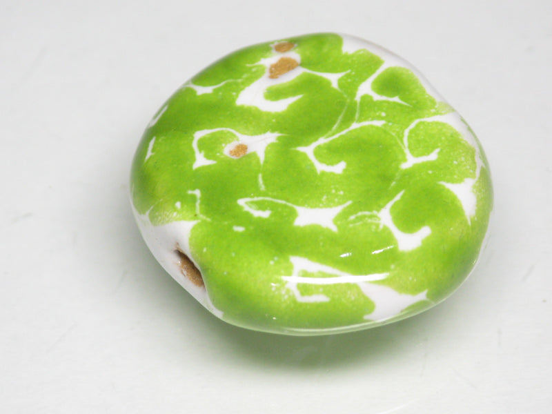 TOKO-BEADS KZ014-83 Kenyan ceramic bead 21~23mm KZ014-83 ケニアセラミックビーズ 21~23mmKazuri カズリビーズ Asian bead & African bead  Handmade,Lampeork,bead,asia,india,ethnic,parts,accessory,beads とんぼ玉,ビーズ,トンボ玉,アジア,インド,エスニック,手作り,パーツ,アクセサリー