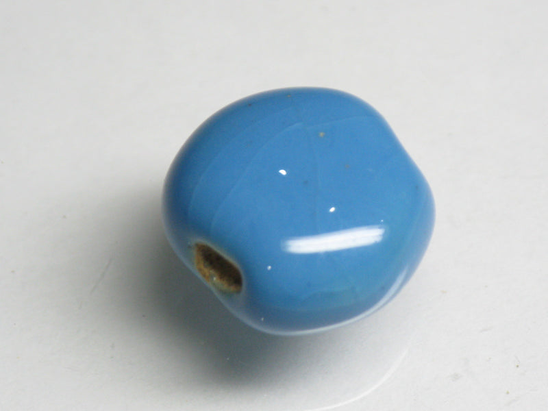 TOKO-BEADS KZ018-55 Kenyan ceramic bead 15mm KZ018-55 Kazuri ケニアセラミックビーズ 15mm Asian bead & African bead  Handmade,Lampeork,bead,asia,india,ethnic,parts,accessory,beads とんぼ玉,ビーズ,トンボ玉,アジア,インド,エスニック,手作り,パーツ,アクセサリー