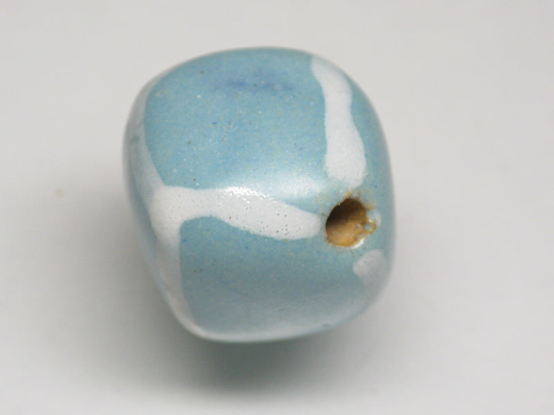 TOKO-BEADS KZ023-04 Kenyan ceramic bead 17.5mm KZ023-04 ケニアセラミックビーズ 17.5mmKazuri カズリビーズ Asian bead & African bead  Handmade,Lampeork,bead,asia,india,ethnic,parts,accessory,beads とんぼ玉,ビーズ,トンボ玉,アジア,インド,エスニック,手作り,パーツ,アクセサリー