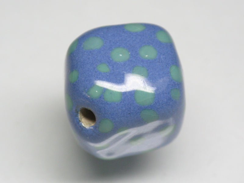 TOKO-BEADS KZ023-18 Kenyan ceramic bead 18mm KZ023-18 ケニアセラミックビーズ 18mmKazuri カズリビーズ Asian bead & African bead  Handmade,Lampeork,bead,asia,india,ethnic,parts,accessory,beads とんぼ玉,ビーズ,トンボ玉,アジア,インド,エスニック,手作り,パーツ,アクセサリー