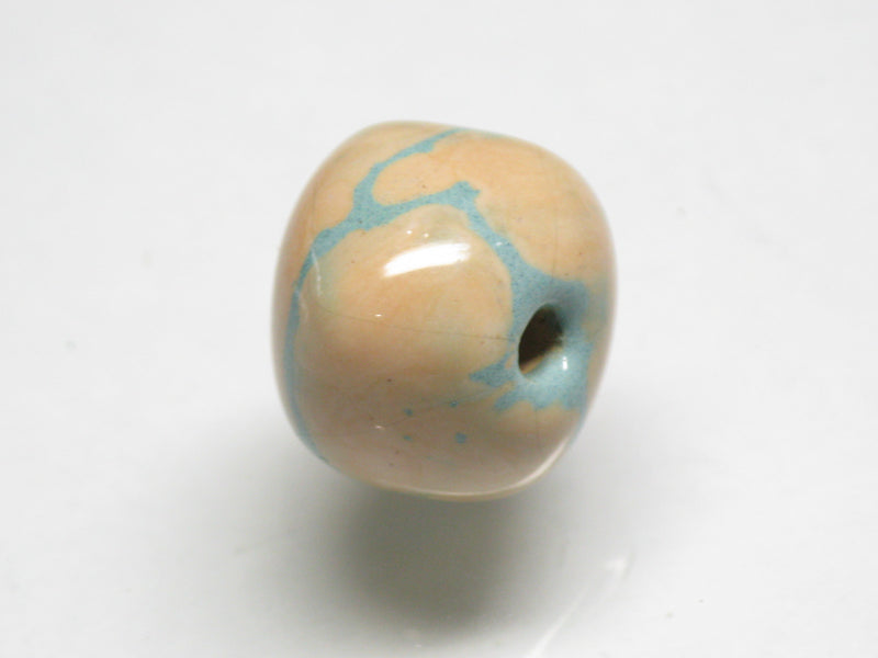 TOKO-BEADS KZ023-63 Kenyan ceramic bead 13~14mm KZ023-63 ケニアセラミックビーズ 13~14mmKazuri カズリビーズ Asian bead & African bead  Handmade,Lampeork,bead,asia,india,ethnic,parts,accessory,beads とんぼ玉,ビーズ,トンボ玉,アジア,インド,エスニック,手作り,パーツ,アクセサリー