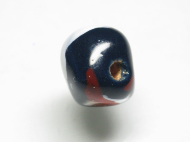 TOKO-BEADS KZ023-69 Kenyan ceramic bead 13~14mm KZ023-69 ケニアセラミックビーズ 13~14mmKazuri カズリビーズ Asian bead & African bead  Handmade,Lampeork,bead,asia,india,ethnic,parts,accessory,beads とんぼ玉,ビーズ,トンボ玉,アジア,インド,エスニック,手作り,パーツ,アクセサリー