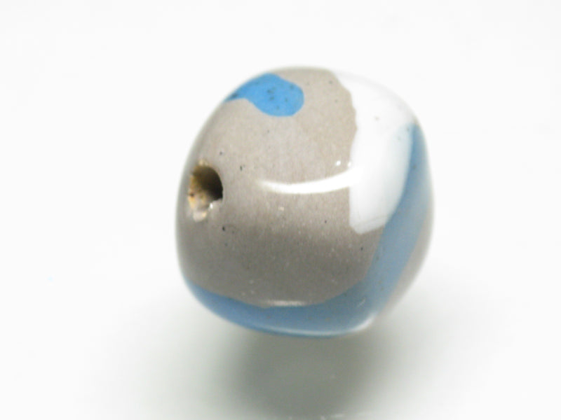 TOKO-BEADS KZ023-76 Kenyan ceramic bead 15~16mm KZ023-76 ケニアセラミックビーズ 15~16mmKazuri カズリビーズ Asian bead & African bead  Handmade,Lampeork,bead,asia,india,ethnic,parts,accessory,beads とんぼ玉,ビーズ,トンボ玉,アジア,インド,エスニック,手作り,パーツ,アクセサリー