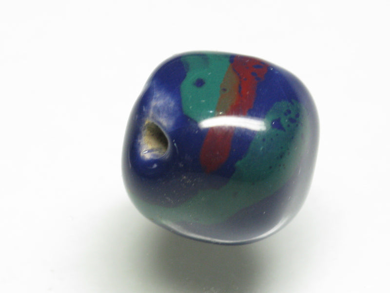 TOKO-BEADS KZ023-77 Kenyan ceramic bead 15~16mm KZ023-77 ケニアセラミックビーズ 15~16mm Asian bead & African bead  Handmade,Lampeork,bead,asia,india,ethnic,parts,accessory,beads とんぼ玉,ビーズ,トンボ玉,アジア,インド,エスニック,手作り,パーツ,アクセサリー