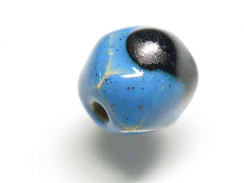 TOKO-BEADS KZ023-83 Kenyan ceramic bead 15~16mm KZ023-83 ケニアセラミックビーズ 15~16mm Asian bead & African bead  Handmade,Lampeork,bead,asia,india,ethnic,parts,accessory,beads とんぼ玉,ビーズ,トンボ玉,アジア,インド,エスニック,手作り,パーツ,アクセサリー