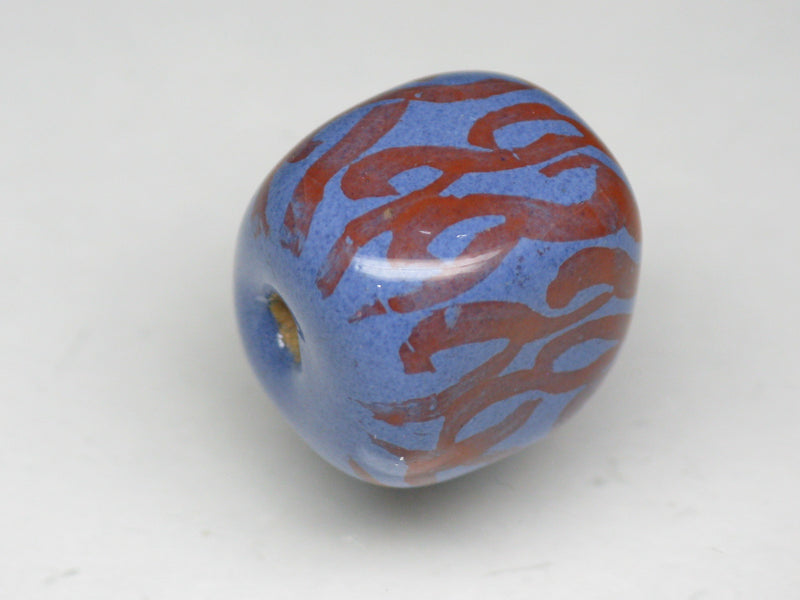 TOKO-BEADS KZ024-03 Kenyan ceramic bead 13mm KZ024-03 ケニアセラミックビーズ 13mmKazuri カズリビーズ Asian bead & African bead  Handmade,Lampeork,bead,asia,india,ethnic,parts,accessory,beads とんぼ玉,ビーズ,トンボ玉,アジア,インド,エスニック,手作り,パーツ,アクセサリー