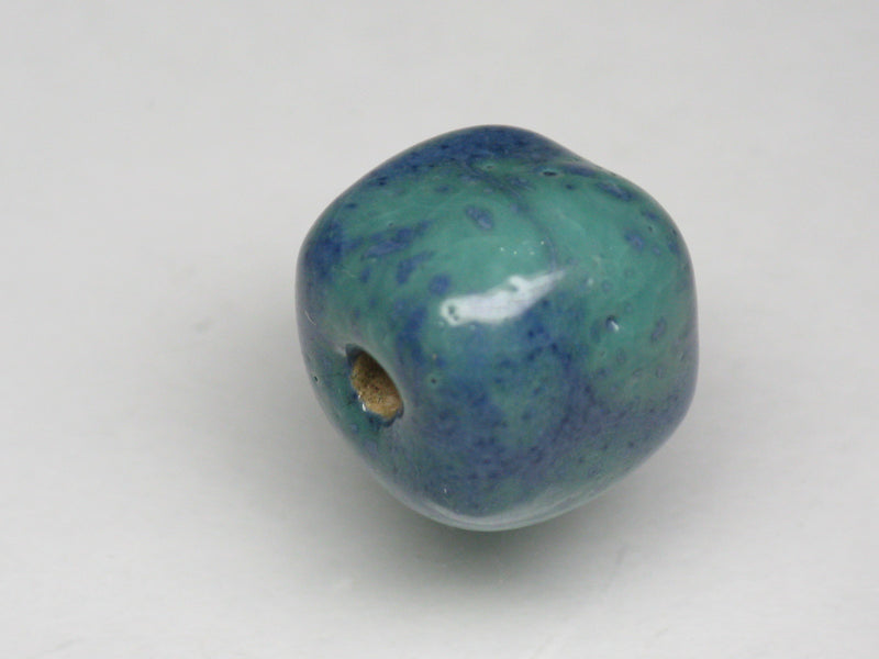 TOKO-BEADS KZ024-13 Kenyan ceramic bead 12.5mm KZ024-13 ケニアセラミックビーズ 12.5mmKazuri カズリビーズ Asian bead & African bead  Handmade,Lampeork,bead,asia,india,ethnic,parts,accessory,beads とんぼ玉,ビーズ,トンボ玉,アジア,インド,エスニック,手作り,パーツ,アクセサリー