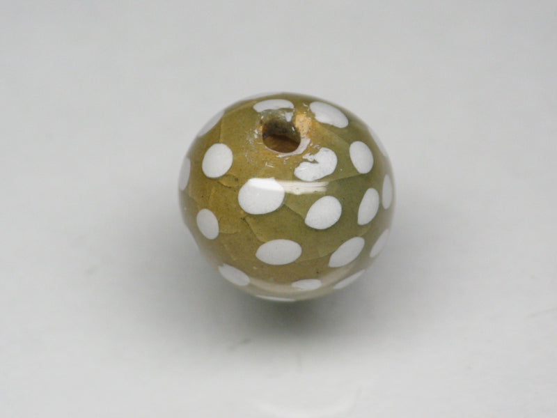 TOKO-BEADS KZ025-03 Kenyan ceramic bead 12mm KZ025-03 ケニアセラミックビーズ 12mmKazuri カズリビーズ Asian bead & African bead  Handmade,Lampeork,bead,asia,india,ethnic,parts,accessory,beads とんぼ玉,ビーズ,トンボ玉,アジア,インド,エスニック,手作り,パーツ,アクセサリー