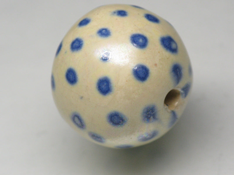 TOKO-BEADS KZ025-04 Kenyan ceramic bead 18mm KZ025-04 ケニアセラミックビーズ 18mmKazuri カズリビーズ Asian bead & African bead  Handmade,Lampeork,bead,asia,india,ethnic,parts,accessory,beads とんぼ玉,ビーズ,トンボ玉,アジア,インド,エスニック,手作り,パーツ,アクセサリー
