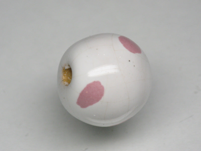 TOKO-BEADS KZ025-07 Kenyan ceramic bead 14.5mm KZ025-07 ケニアセラミックビーズ 14.5mmKazuri カズリビーズ Asian bead & African bead  Handmade,Lampeork,bead,asia,india,ethnic,parts,accessory,beads とんぼ玉,ビーズ,トンボ玉,アジア,インド,エスニック,手作り,パーツ,アクセサリー