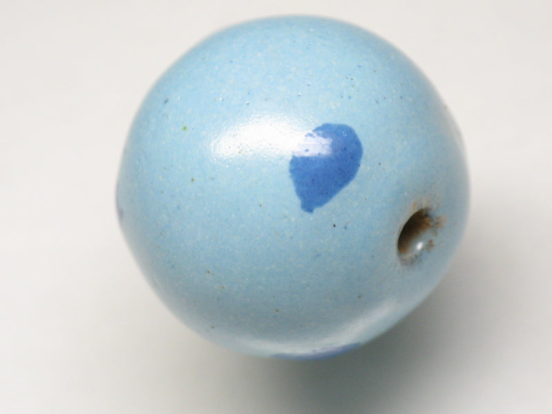 TOKO-BEADS KZ025-08 Kenyan ceramic bead 18mm KZ025-08 ケニアセラミックビーズ 18mmKazuri カズリビーズ Asian bead & African bead  Handmade,Lampeork,bead,asia,india,ethnic,parts,accessory,beads とんぼ玉,ビーズ,トンボ玉,アジア,インド,エスニック,手作り,パーツ,アクセサリー