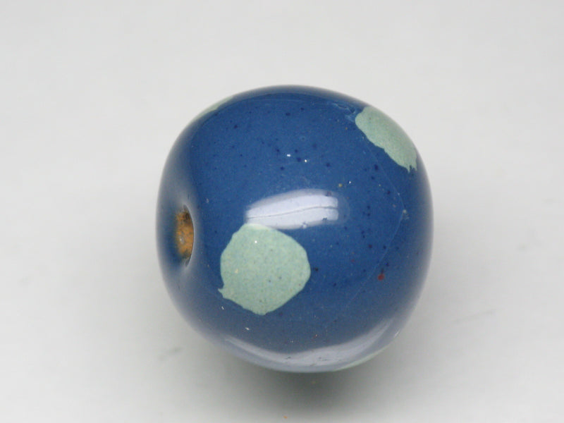 TOKO-BEADS KZ025-11 Kenyan ceramic bead 14.5mm KZ025-11 ケニアセラミックビーズ 14.5mmKazuri カズリビーズ Asian bead & African bead  Handmade,Lampeork,bead,asia,india,ethnic,parts,accessory,beads とんぼ玉,ビーズ,トンボ玉,アジア,インド,エスニック,手作り,パーツ,アクセサリー