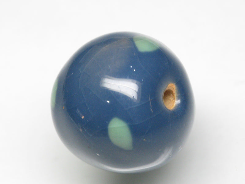 TOKO-BEADS KZ025-12 Kenyan ceramic bead 18mm KZ025-12 ケニアセラミックビーズ 18mmKazuri カズリビーズ Asian bead & African bead  Handmade,Lampeork,bead,asia,india,ethnic,parts,accessory,beads とんぼ玉,ビーズ,トンボ玉,アジア,インド,エスニック,手作り,パーツ,アクセサリー
