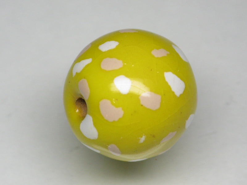 TOKO-BEADS KZ025-13 Kenyan ceramic bead 16.5mm KZ025-13 ケニアセラミックビーズ 16.5mmKazuri カズリビーズ Asian bead & African bead  Handmade,Lampeork,bead,asia,india,ethnic,parts,accessory,beads とんぼ玉,ビーズ,トンボ玉,アジア,インド,エスニック,手作り,パーツ,アクセサリー
