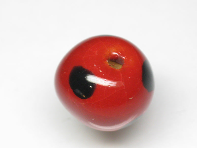 TOKO-BEADS KZ025-27 Kenyan ceramic bead 14.5mm KZ025-27 ケニアセラミックビーズ 14.5mmKazuri カズリビーズ Asian bead & African bead  Handmade,Lampeork,bead,asia,india,ethnic,parts,accessory,beads とんぼ玉,ビーズ,トンボ玉,アジア,インド,エスニック,手作り,パーツ,アクセサリー