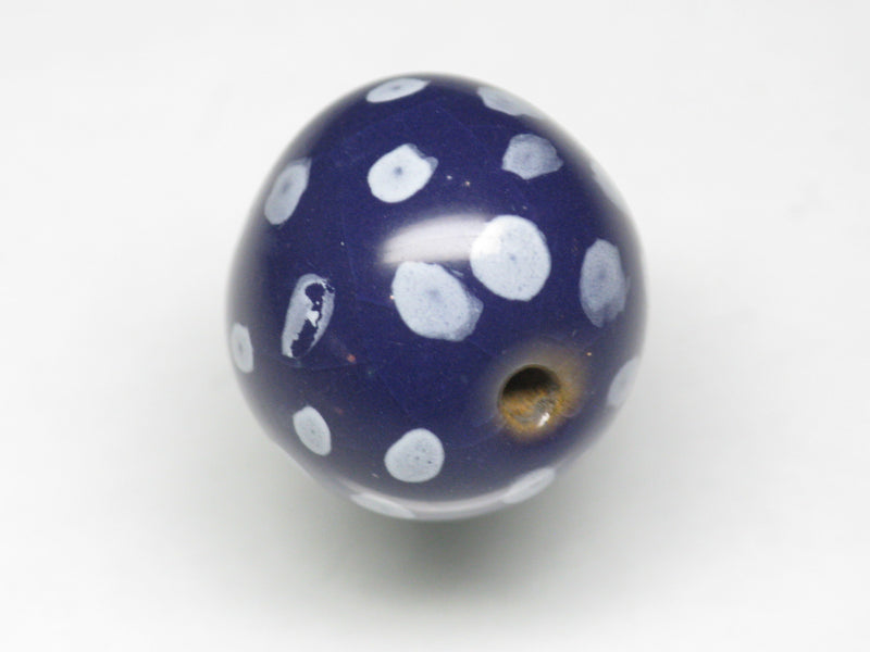 TOKO-BEADS KZ025-31 Kenyan ceramic bead 14.5mm KZ025-31 ケニアセラミックビーズ 14.5mmKazuri カズリビーズ Asian bead & African bead  Handmade,Lampeork,bead,asia,india,ethnic,parts,accessory,beads とんぼ玉,ビーズ,トンボ玉,アジア,インド,エスニック,手作り,パーツ,アクセサリー