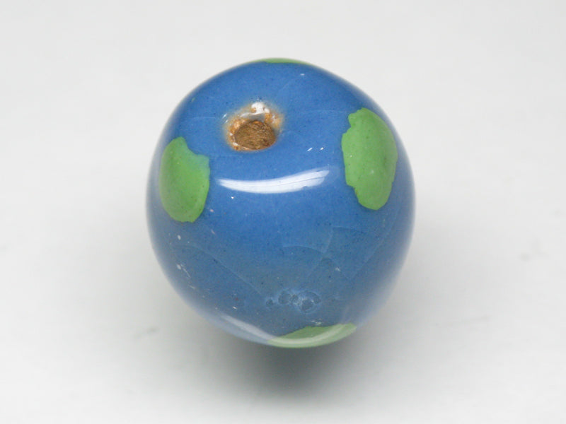 TOKO-BEADS KZ025-34 Kenyan ceramic bead 14.5mm KZ025-34 ケニアセラミックビーズ 14.5mmKazuri カズリビーズ Asian bead & African bead  Handmade,Lampeork,bead,asia,india,ethnic,parts,accessory,beads とんぼ玉,ビーズ,トンボ玉,アジア,インド,エスニック,手作り,パーツ,アクセサリー