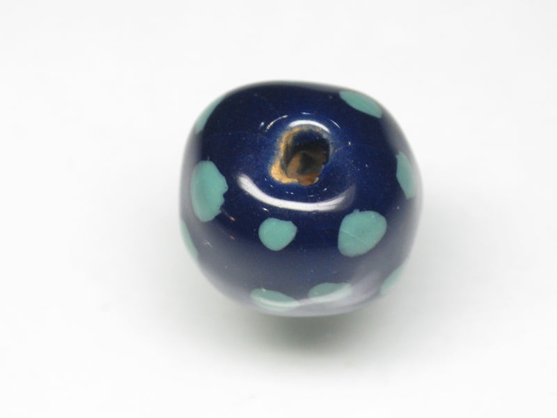 TOKO-BEADS KZ025-42 Kenyan ceramic bead 13mm KZ025-42 ケニアセラミックビーズ 13mmKazuri カズリビーズ Asian bead & African bead  Handmade,Lampeork,bead,asia,india,ethnic,parts,accessory,beads とんぼ玉,ビーズ,トンボ玉,アジア,インド,エスニック,手作り,パーツ,アクセサリー