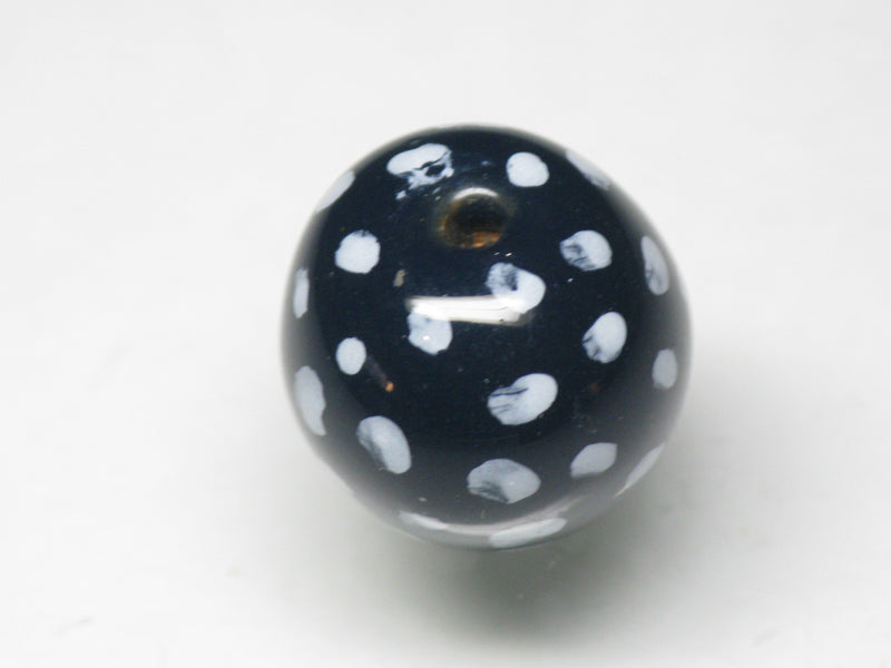 TOKO-BEADS KZ025-47 Kenyan ceramic bead 14.5mm KZ025-47 ケニアセラミックビーズ 14.5mmKazuri カズリビーズ Asian bead & African bead  Handmade,Lampeork,bead,asia,india,ethnic,parts,accessory,beads とんぼ玉,ビーズ,トンボ玉,アジア,インド,エスニック,手作り,パーツ,アクセサリー
