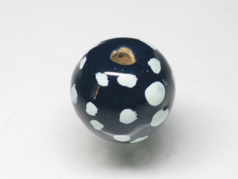 TOKO-BEADS KZ025-48 Kenyan ceramic bead 13mm KZ025-48 ケニアセラミックビーズ 13mmKazuri カズリビーズ Asian bead & African bead  Handmade,Lampeork,bead,asia,india,ethnic,parts,accessory,beads とんぼ玉,ビーズ,トンボ玉,アジア,インド,エスニック,手作り,パーツ,アクセサリー