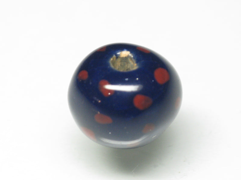 TOKO-BEADS KZ025-51 Kenyan ceramic bead 13mm KZ025-51 ケニアセラミックビーズ 13mmKazuri カズリビーズ Asian bead & African bead  Handmade,Lampeork,bead,asia,india,ethnic,parts,accessory,beads とんぼ玉,ビーズ,トンボ玉,アジア,インド,エスニック,手作り,パーツ,アクセサリー