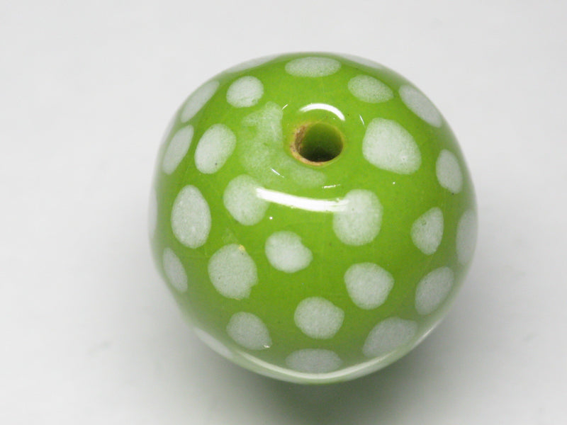 TOKO-BEADS KZ025-57 Kenyan ceramic bead 18.5mm KZ025-57 ケニアセラミックビーズ 18.5mmKazuri カズリビーズ Asian bead & African bead  Handmade,Lampeork,bead,asia,india,ethnic,parts,accessory,beads とんぼ玉,ビーズ,トンボ玉,アジア,インド,エスニック,手作り,パーツ,アクセサリー