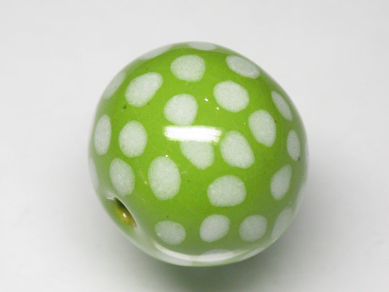 TOKO-BEADS KZ025-57 Kenyan ceramic bead 18.5mm KZ025-57 ケニアセラミックビーズ 18.5mmKazuri カズリビーズ Asian bead & African bead  Handmade,Lampeork,bead,asia,india,ethnic,parts,accessory,beads とんぼ玉,ビーズ,トンボ玉,アジア,インド,エスニック,手作り,パーツ,アクセサリー