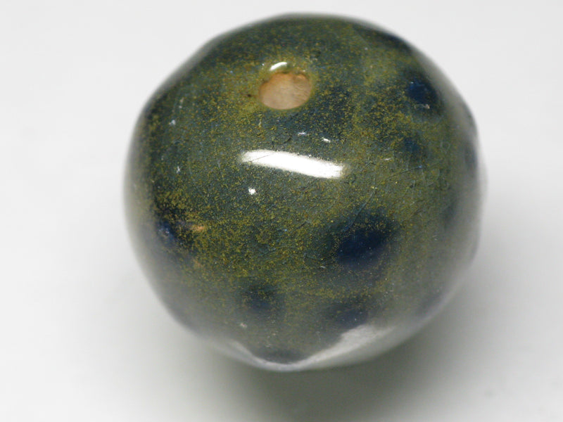 TOKO-BEADS KZ025-59 Kenyan ceramic bead 20mm KZ025-59 ケニアセラミックビーズ 20mmKazuri カズリビーズ Asian bead & African bead  Handmade,Lampeork,bead,asia,india,ethnic,parts,accessory,beads とんぼ玉,ビーズ,トンボ玉,アジア,インド,エスニック,手作り,パーツ,アクセサリー