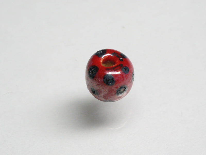TOKO-BEADS KZ025-72 Kenyan ceramic bead 8mm KZ025-72 ケニアセラミックビーズ 8mmKazuri カズリビーズ Asian bead & African bead  Handmade,Lampeork,bead,asia,india,ethnic,parts,accessory,beads とんぼ玉,ビーズ,トンボ玉,アジア,インド,エスニック,手作り,パーツ,アクセサリー