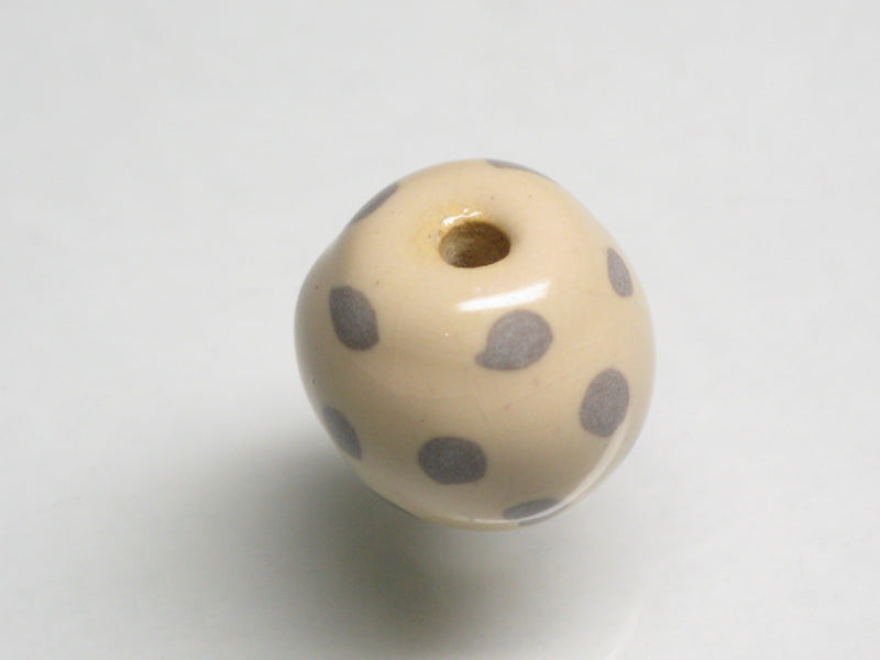 TOKO-BEADS KZ025-77 Kenyan ceramic bead 13mm KZ025-77 ケニアセラミックビーズ 13mmKazuri カズリビーズ Asian bead & African bead  Handmade,Lampeork,bead,asia,india,ethnic,parts,accessory,beads とんぼ玉,ビーズ,トンボ玉,アジア,インド,エスニック,手作り,パーツ,アクセサリー