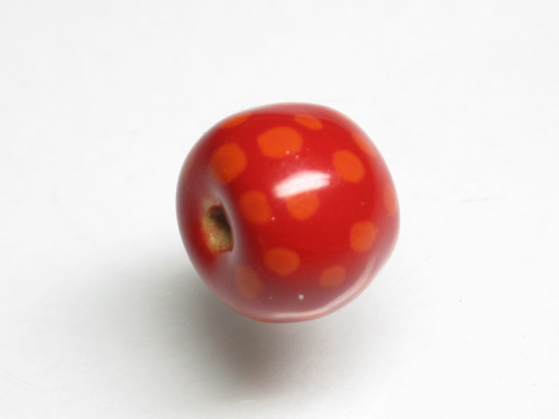 TOKO-BEADS KZ025-78 Kenyan ceramic bead 13mm KZ025-78 ケニアセラミックビーズ 13mmKazuri カズリビーズ Asian bead & African bead  Handmade,Lampeork,bead,asia,india,ethnic,parts,accessory,beads とんぼ玉,ビーズ,トンボ玉,アジア,インド,エスニック,手作り,パーツ,アクセサリー