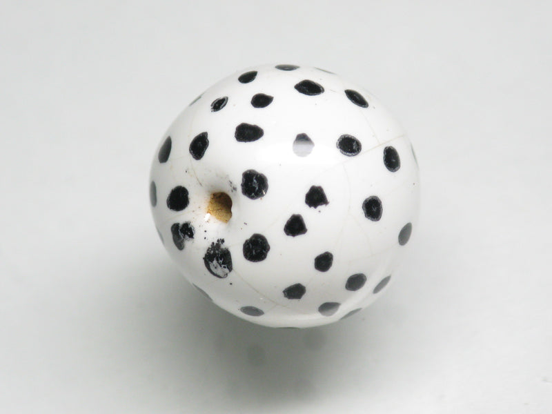 TOKO-BEADS KZ025-80 Kenyan ceramic bead 15mm KZ025-80 ケニアセラミックビーズ 15mmKazuri カズリビーズ Asian bead & African bead  Handmade,Lampeork,bead,asia,india,ethnic,parts,accessory,beads とんぼ玉,ビーズ,トンボ玉,アジア,インド,エスニック,手作り,パーツ,アクセサリー