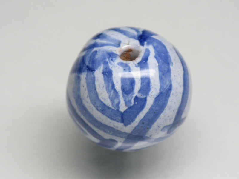 TOKO-BEADS KZ026-13 Kenyan ceramic bead 15mm KZ026-13 ケニアセラミックビーズ 15mmKazuri カズリビーズ Asian bead & African bead  Handmade,Lampeork,bead,asia,india,ethnic,parts,accessory,beads とんぼ玉,ビーズ,トンボ玉,アジア,インド,エスニック,手作り,パーツ,アクセサリー