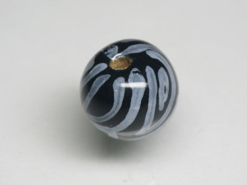 TOKO-BEADS KZ026-16 Kenyan ceramic bead 15mm KZ026-16 ケニアセラミックビーズ 15mmKazuri カズリビーズ Asian bead & African bead  Handmade,Lampeork,bead,asia,india,ethnic,parts,accessory,beads とんぼ玉,ビーズ,トンボ玉,アジア,インド,エスニック,手作り,パーツ,アクセサリー