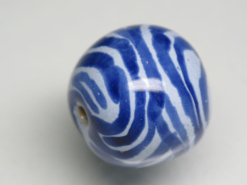 TOKO-BEADS KZ026-17 Kenyan ceramic bead 18mm KZ026-17 ケニアセラミックビーズ 18mmKazuri カズリビーズ Asian bead & African bead  Handmade,Lampeork,bead,asia,india,ethnic,parts,accessory,beads とんぼ玉,ビーズ,トンボ玉,アジア,インド,エスニック,手作り,パーツ,アクセサリー